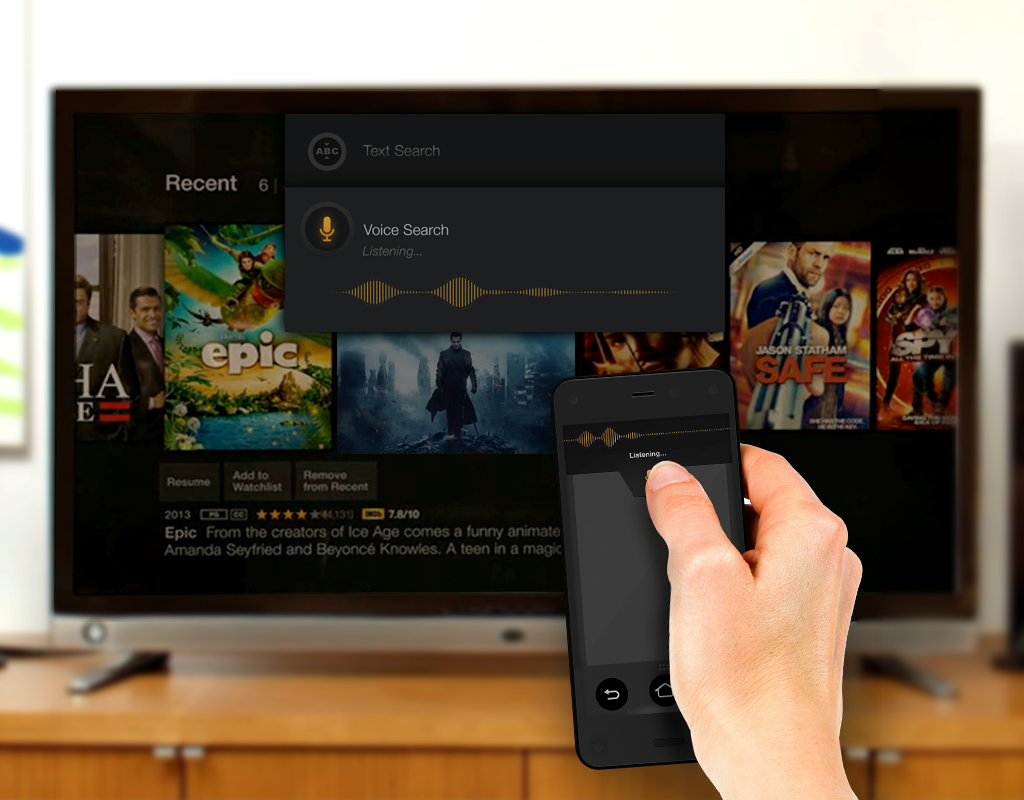 Amazon Fire TV mit Android App steuern