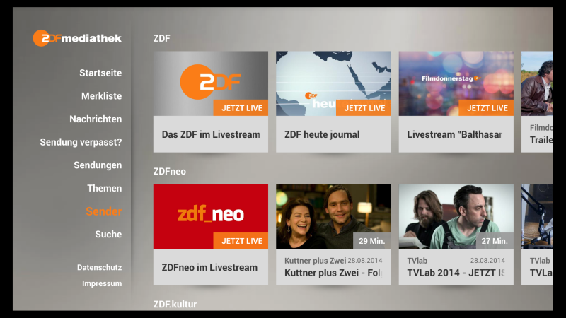 ZDF Mediathek Fire TV