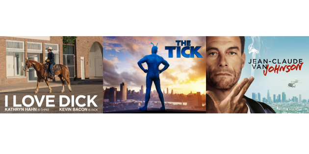 Grünes Licht nach Pilot Season: Amazon schickt "I Love Dick", "The Tick" und "Jean-Claude van Johnson" in Serie