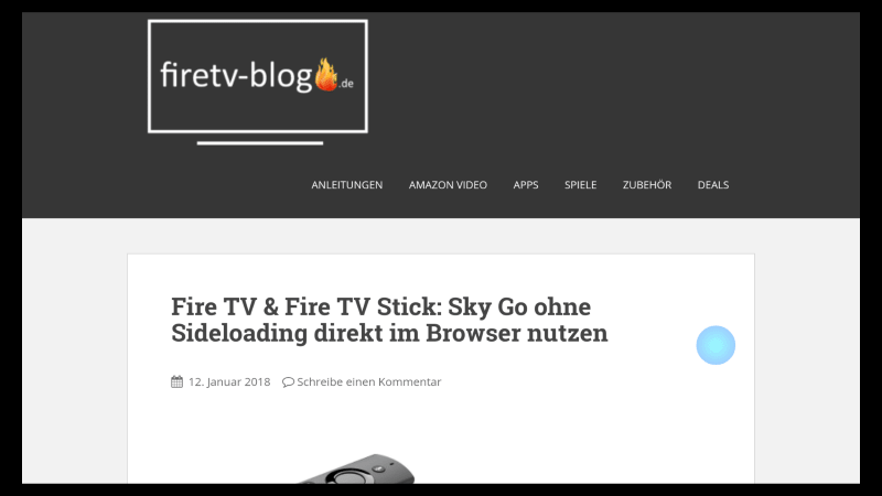 Mozilla Firefox: Noch ein Browser für Fire TV Stick & Fire TV