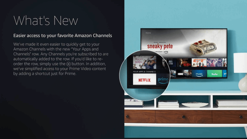 Neues Fire TV Update rückt die Amazon Channels in den Fokus