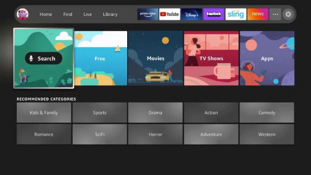 Amazon Fire TV bekommt eine neue Oberfläche – Suche