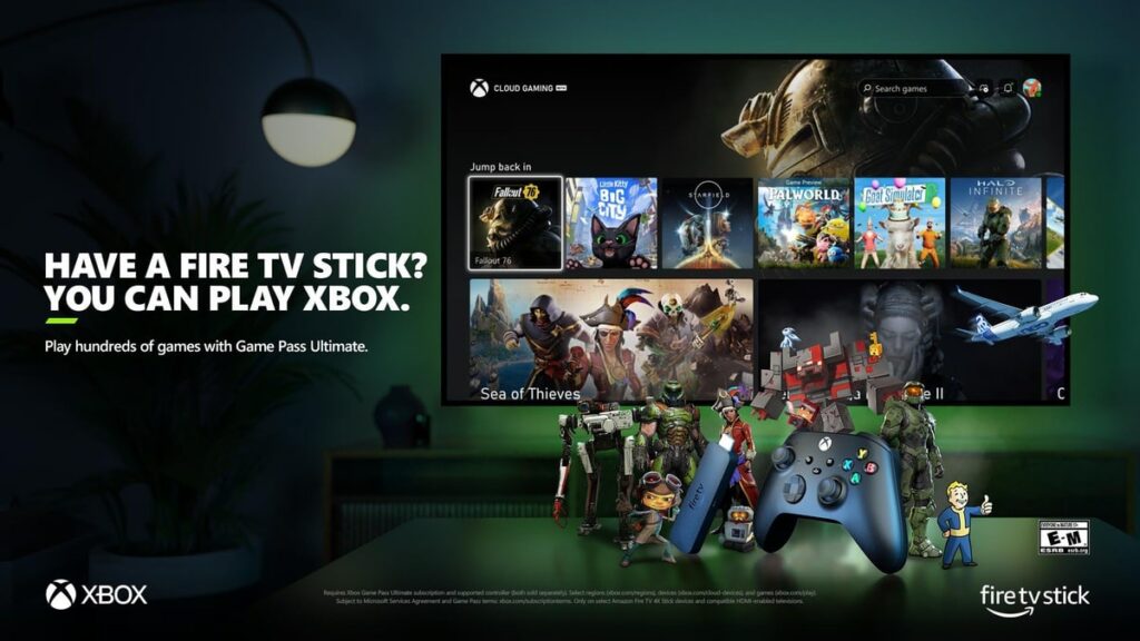 Xbox Cloud Gaming kommt auf den Amazon Fire TV Stick