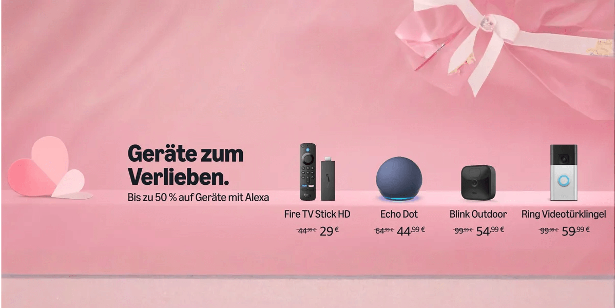 Amazon: Rabatte auf Fire TV, Fire Tablets, Echo Lautsprecher und vieles mehr