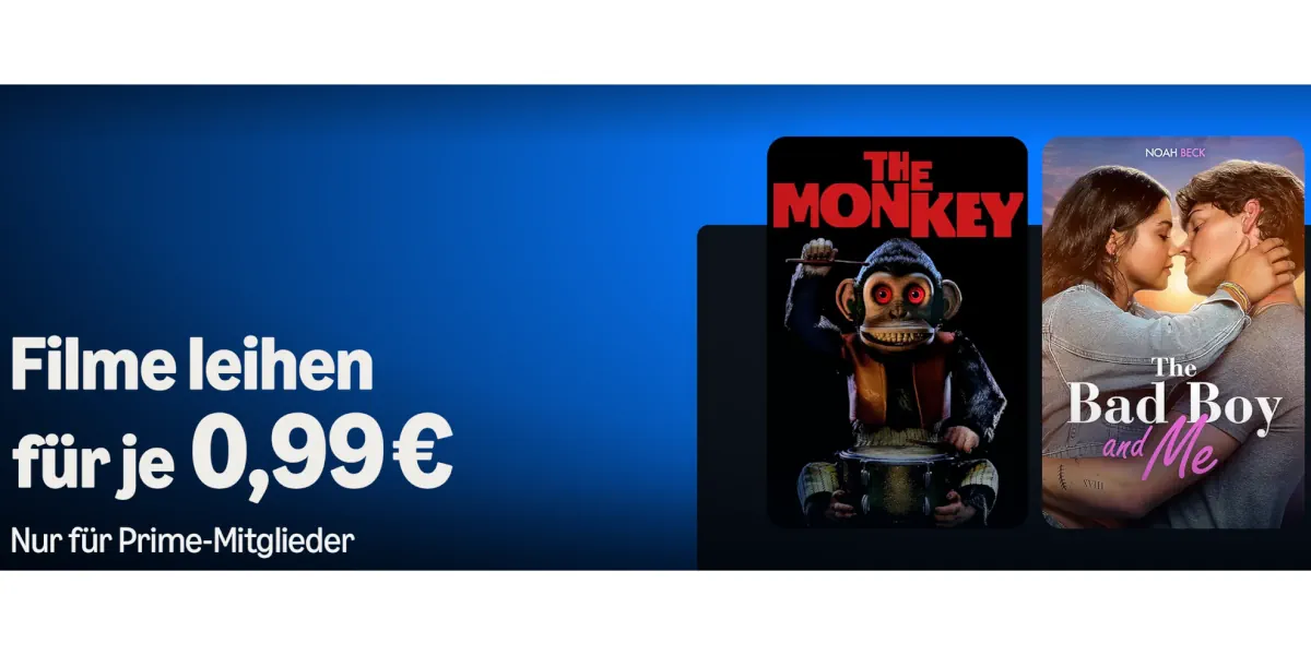 99-Cent-Filme bei Prime Video: Der Graf von Monte Christo, The Monkey und viele mehr - Teaserbild