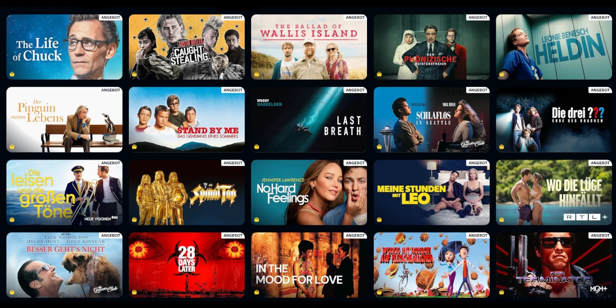 99-Cent-Filme bei Prime Video: The Life of Chuck, Caught Stealing, Heldin und viele mehr