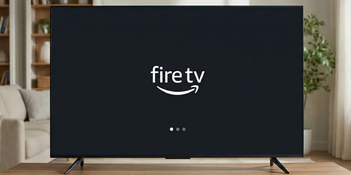 Header-Bild mit Fire TV Stick Neustart und der Animation auf deinem Fernseher