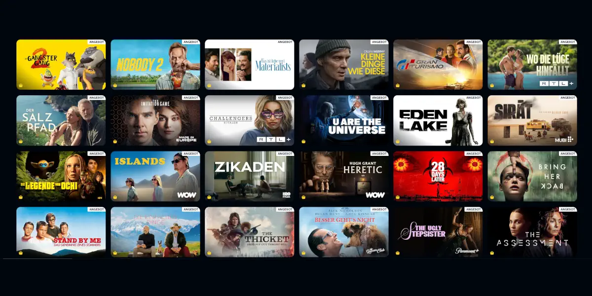 99 Cent Filme bei Amazon Prime Video: Hero-Bild mit Covers von Nobdy 2, Bring Her Back, Gran Turismo und mehr