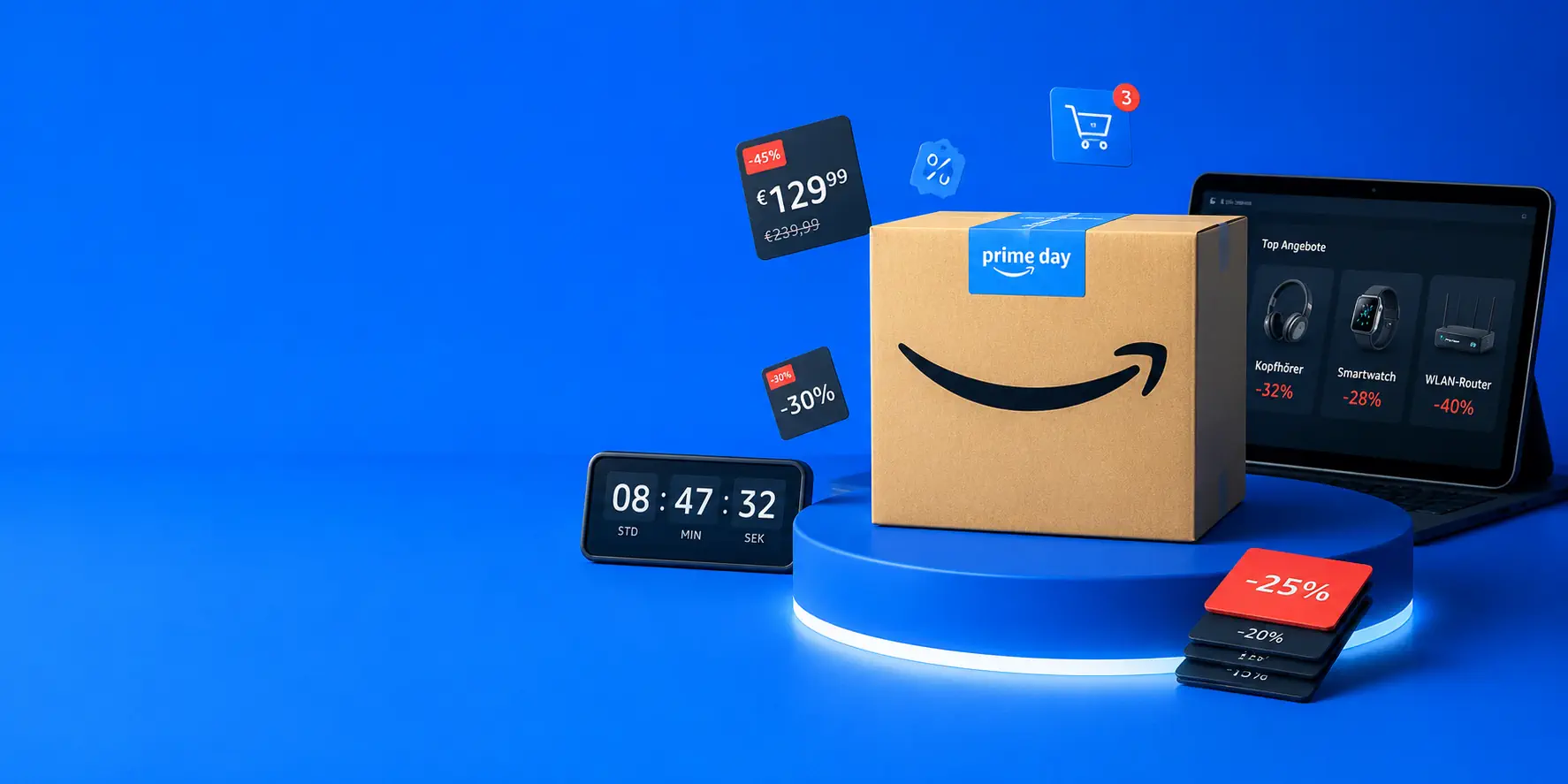Fire TV Stick, Fire TV Cube und Fire TV Fernseher als Prime-Day-Angebote 2026