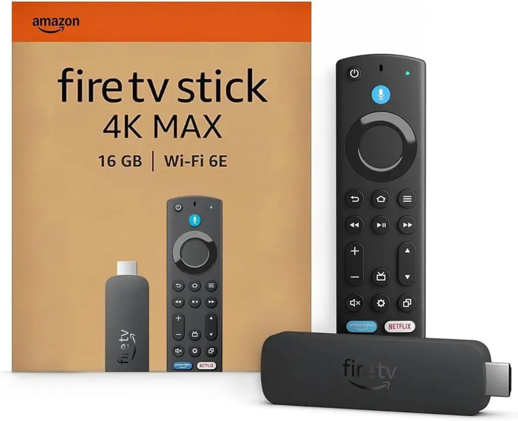 Amazon Fire TV Stick 4K Max mit Verpackung