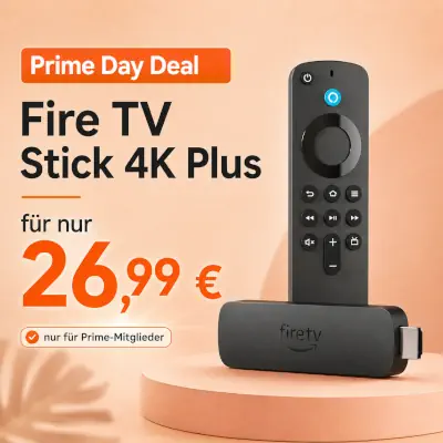 Prime Day Deal: Fire TV Stick 4K Plus für nur 26,99 Euro