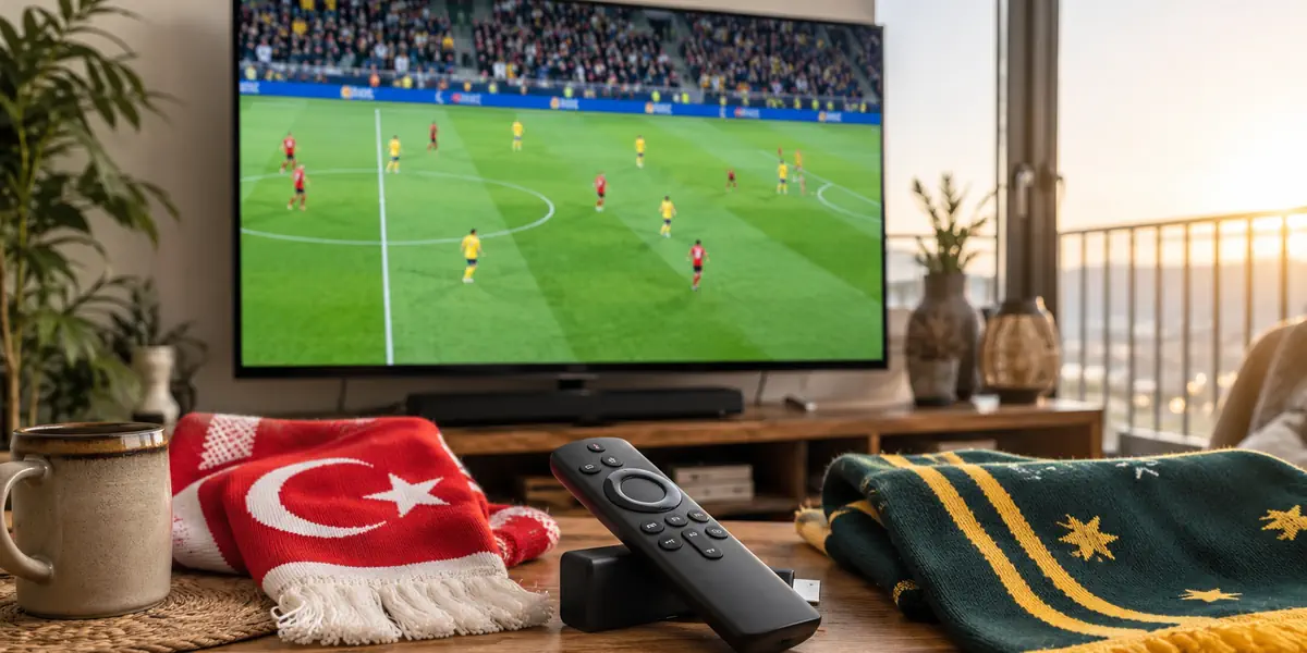 Fire TV Stick mit Livestream Türkei gegen Australien bei der WM 2026