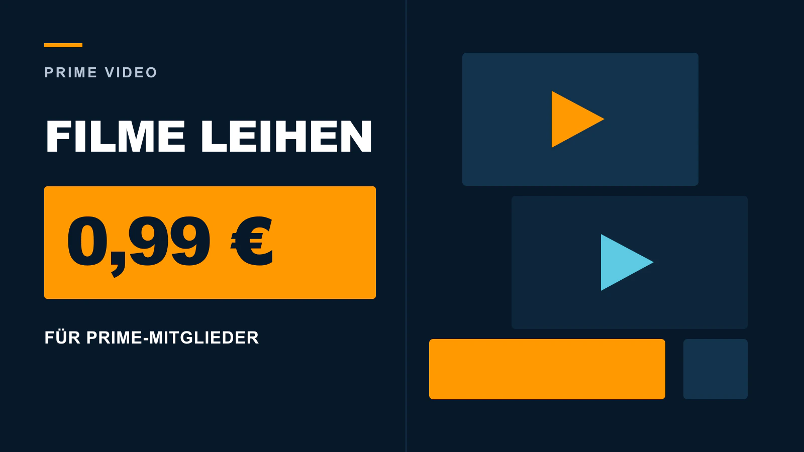 Prime Video 99-Cent-Aktion: Filme für 0,99 Euro leihen – nur für Prime-Mitglieder